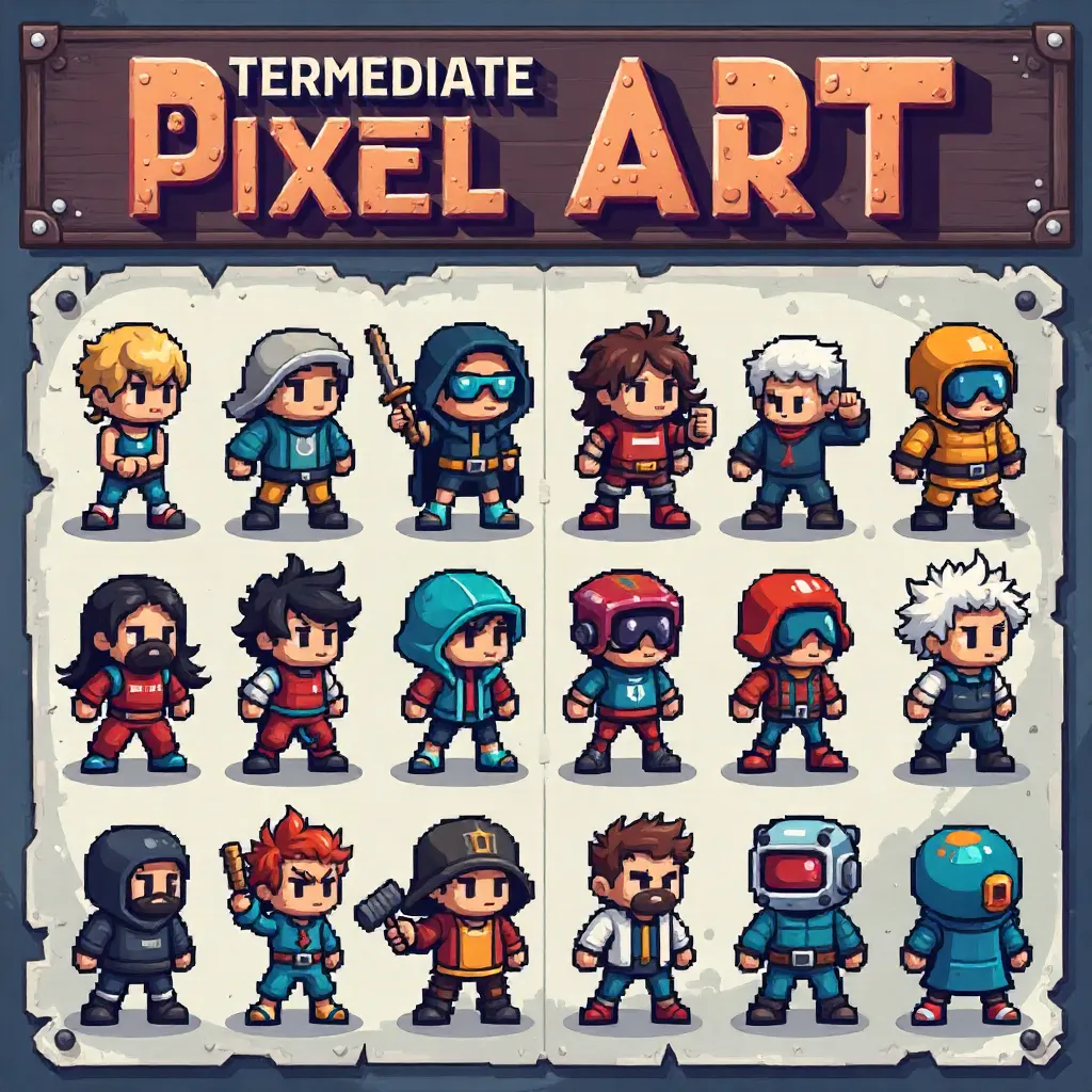 Intermediate Pixel Art Course